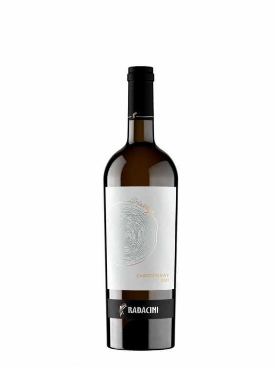 Вино «Chardonnay» 2021 Vintage, Radacini. 0,75