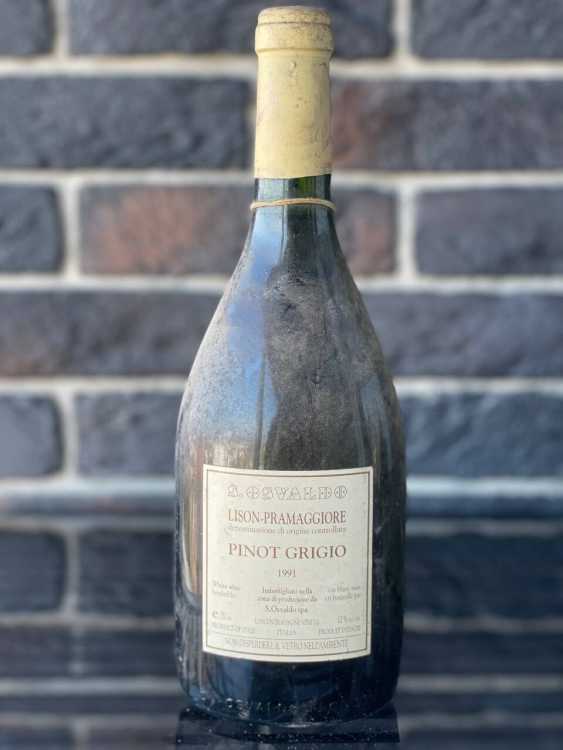 Вино S. Osvaldo Lison-Pramaggiore Pinot Grigio 1991 года урожая