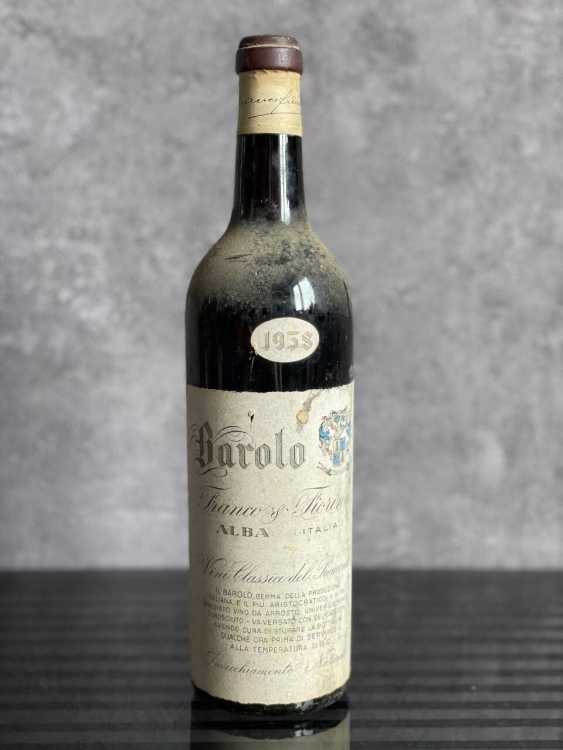 Вино Franco & Fiorina Barolo 1958 года урожая