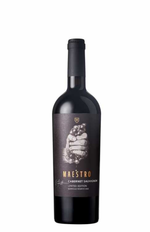 Вино «Maestro» 2022 Cabernet-Sauvignon, Barrique Reserve. 0,75