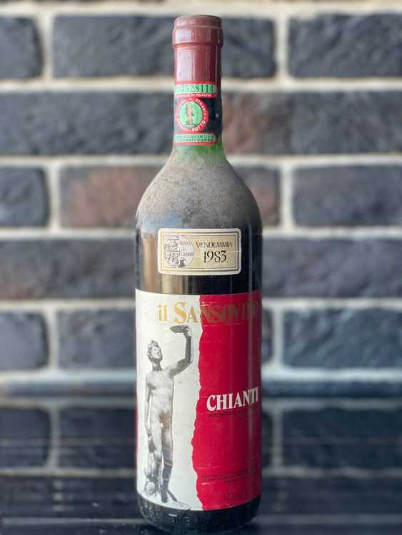 Вино il Sansovino Chianti 1983 года урожая