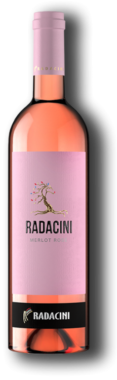 Вино «Merlot» Rose, Radacini. 0,75