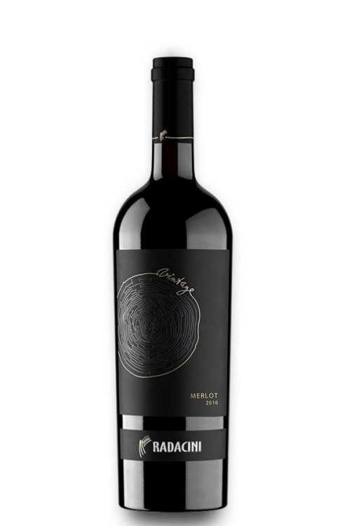 Вино «Merlot» 2018 Vintage, Radacini. 0,75