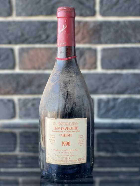 Вино S. Osvaldo Lison-Pramaggiore Cabernet 1990 года урожая
