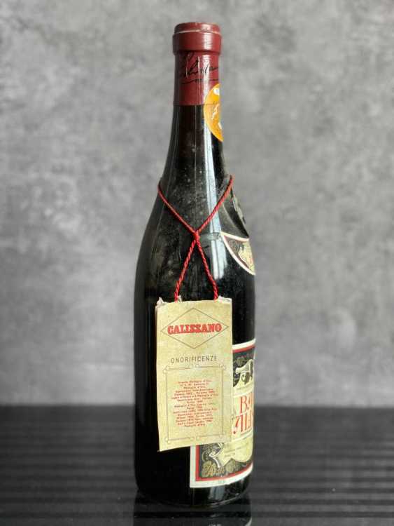 Вино Barolo Calissano 1965 года урожая