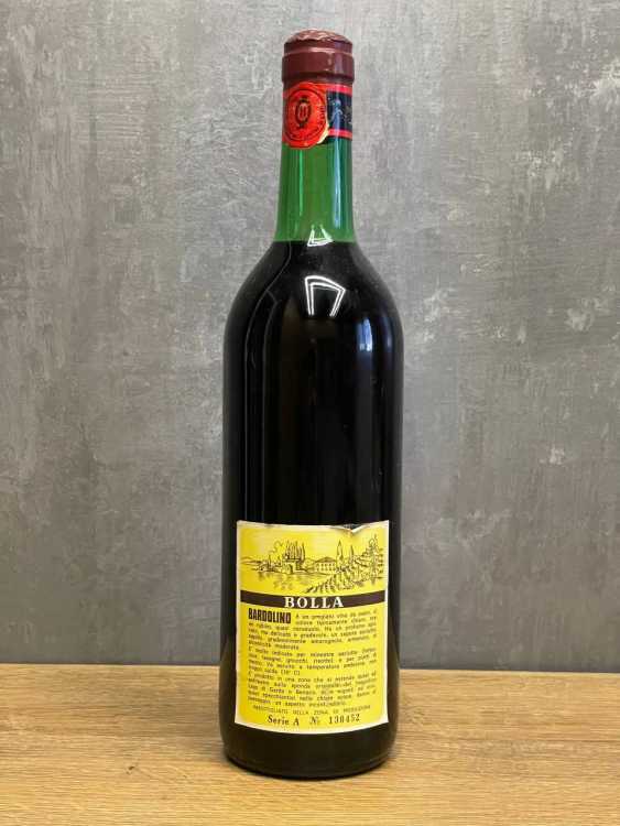 Вино Bolla Bardolino 1972 года