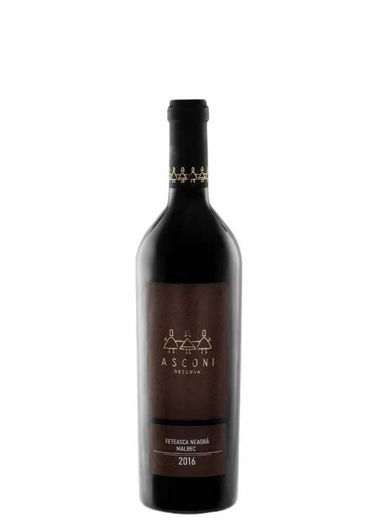 Вино «Feteasca Neagra - Malbec» 2016 Rezerva, Asconi. 0,75