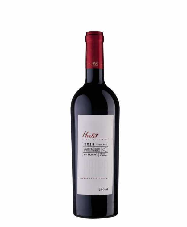 Вино «Merlot» 2019 Domeniile Pripa. 0,75