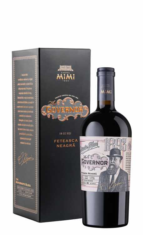 Вино «The Governor» 2019 Feteasca Neagra, Castel Mimi. 0,75. в коробке