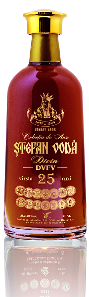 Коньяк «Stefan Voda» 25 лет, Colectia de Aur, Calarasi. 0,5