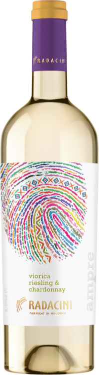 Вино «Ampre» Viorica - Riesling & Chardonnay, Radacini. 0,75