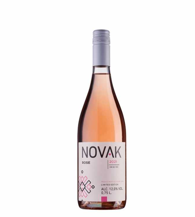Вино «Rose» 2021 Rara Neagra, Novak. 0,75
