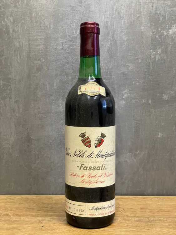 Вино Vino Nobile di Montepulciano Fassati 1971 года