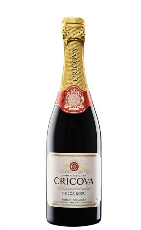 Шампанское «Сricova» Clasic, красное сладкое. 0,75