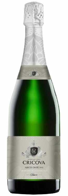 Шампанское «Alb de Onitcani» брют белое, Cricova. 0,75