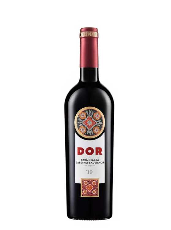 Вино «Dor» 2021 Rara Neagra - Cabernet Sauvignon, Bostavan. 0,75