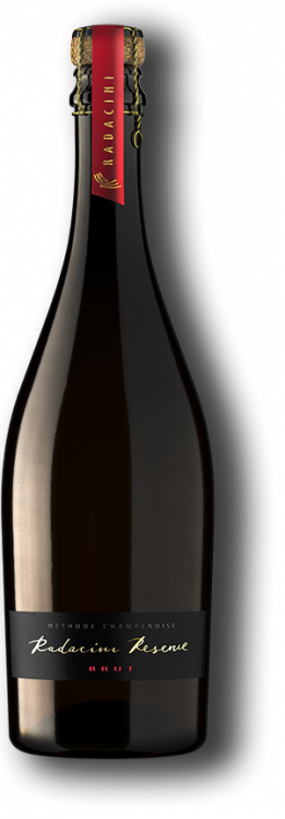 Шампанское «Radacini» 2018 Reserve Brut. 0,75