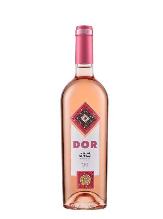 Вино «Dor» 2020 Merlot - Saperavi, Bostavan. 0,75