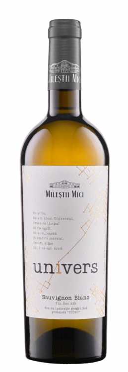 Вино «Univers» 2022 Sauvignon Blanc, Milestii Mici. 0,75
