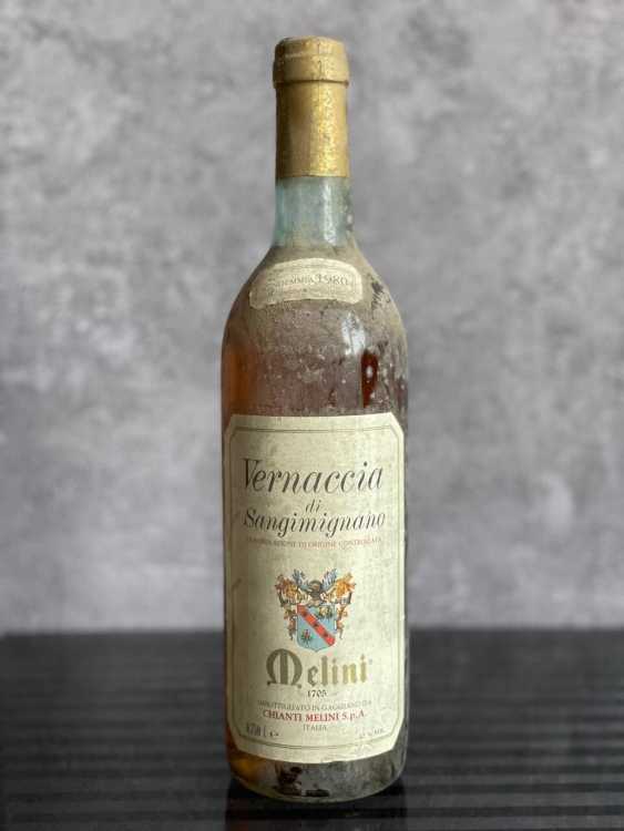 Вино Melini Vernaccia di Sangimignano 1980 года урожая