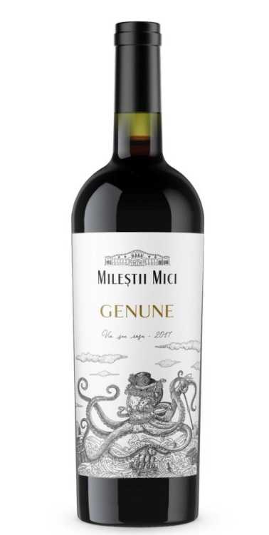 Вино «Genune» 2017 Milestii Mici. 0,75
