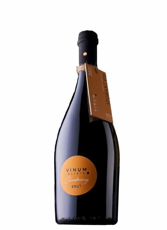 Шампанское «Chardonnay» брют, Vinum Estate. 0,75