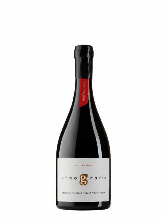 Вино «Vinografia» Saperavi - Feteasca Neagra - Rara Neagra, Multivintage Blend, Aurelius. 0,75