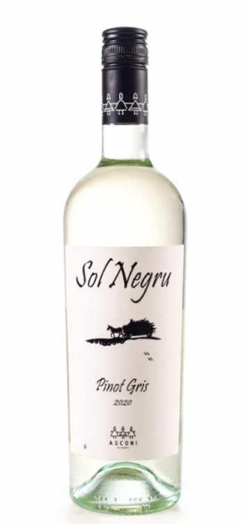 Вино «Sol Negru» 2020 Pinot Gris, Asconi. 0,75