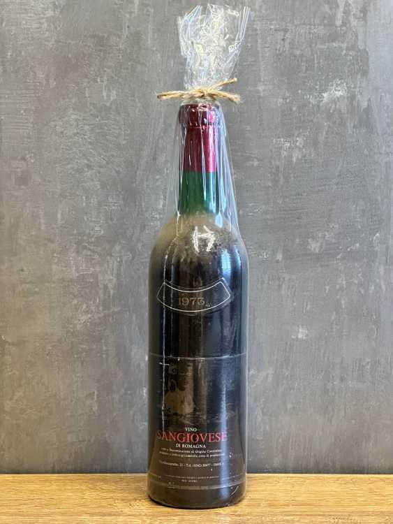 Вино Sangiovese di Romagna 1973 года урожая. №1.