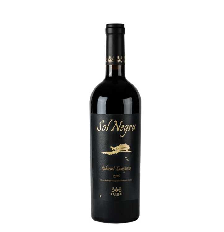 Вино «Sol Negru» 2018 Cabernet Sauvignon, Asconi. 0,75