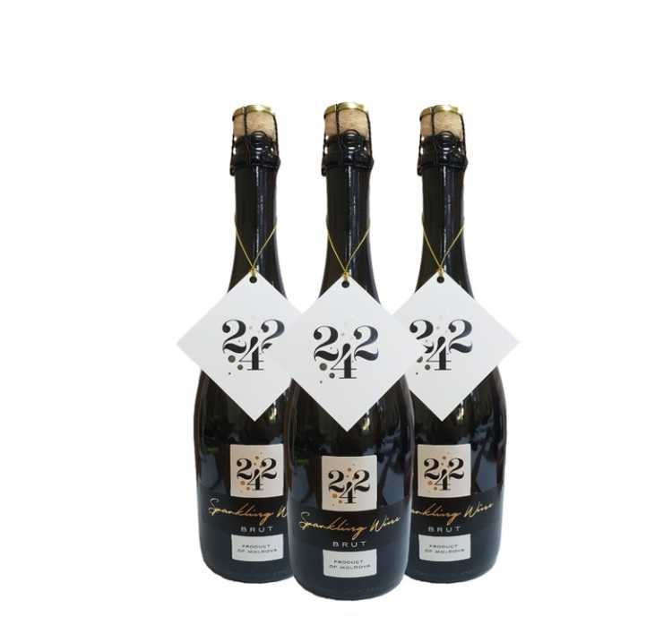 Шампанское «242» Viognier, брют белое, KVINT. 0,75
