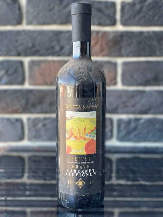 Вино Friuli Grave Cabernet Sauvignon 1994 года урожая