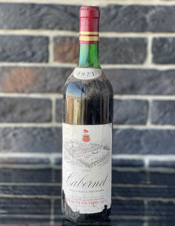 Вино Cabernet Della Marca Trevigiana 1971 года урожая  №2