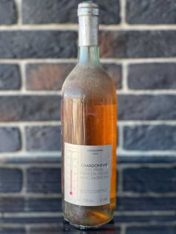 Вино Vino da Tavola Chardonnay del Friuli Fantinel 1985 года урожая