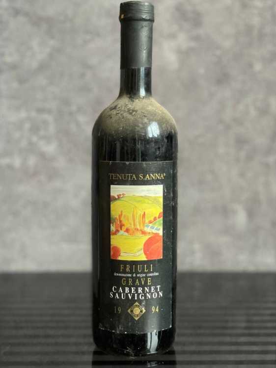 Вино Friuli Grave Cabernet Sauvignon 1994 года урожая