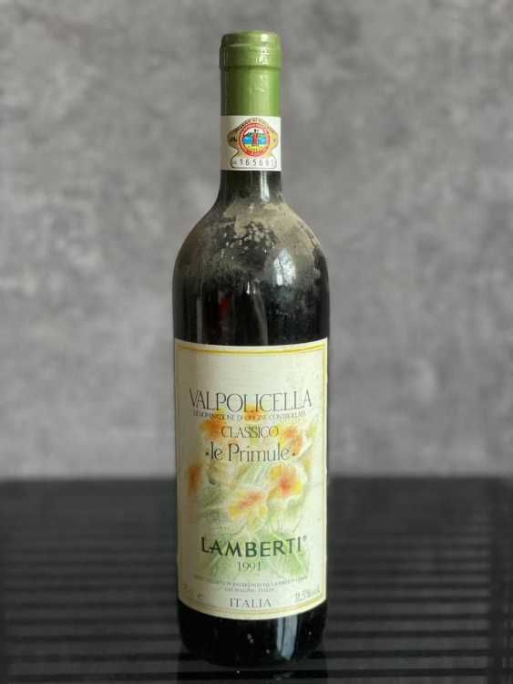 Вино Lamberti Valpolicella Classico le Primule 1991 года урожая