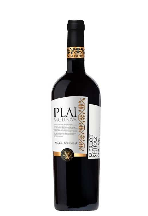 Вино «Plai» 2016 Merlot - Syrah, Comrat. 0,75