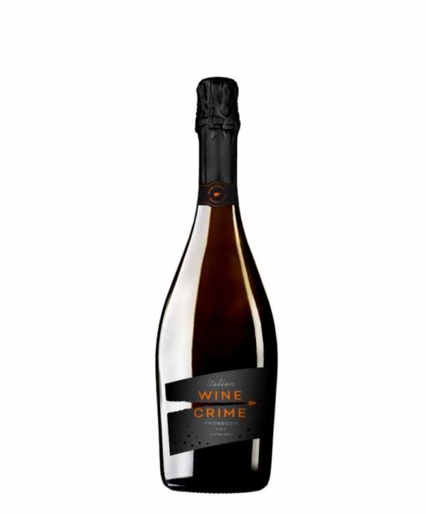 Шампанское «Wine Crime» Prosecco DOC, экстра-сухое белое. 0,75