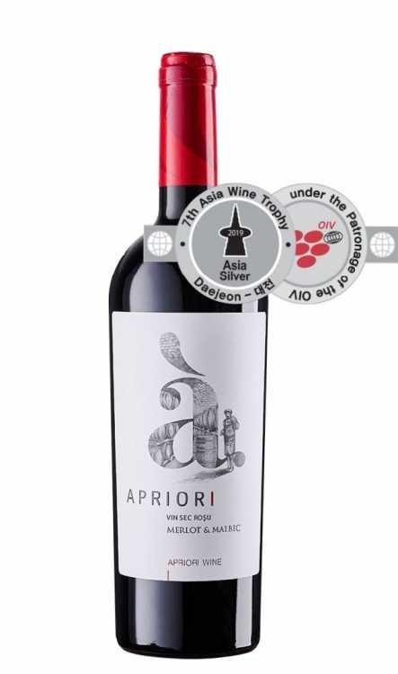Вино «Apriori» Merlot & Malbec. 0,75