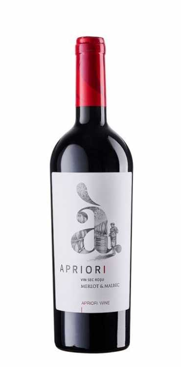Вино «Apriori» Merlot & Malbec. 0,75