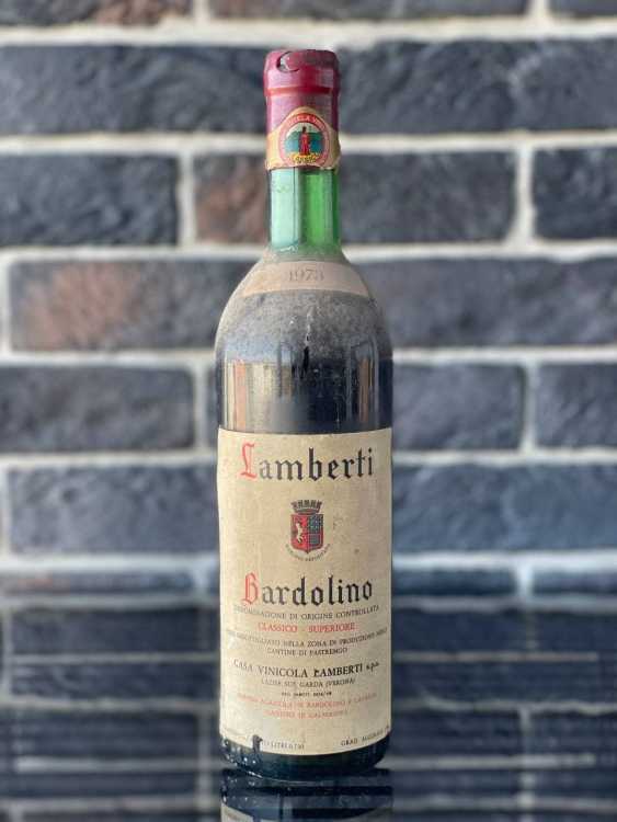 Вино Lamberti Bardolino Classico Superiore 1973 года урожая