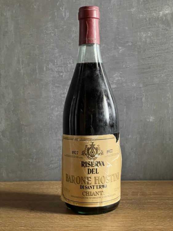 Вино Riserva del Barone Hostini di Sant’Ermo Chianti 1977 года