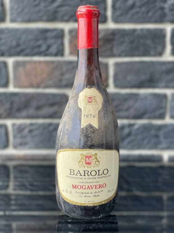 Вино Barolo Mogavero 1976 года урожая
