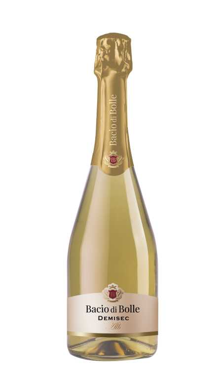 Шампанское «Bacio di Bolle» белое полусухое. 0,75