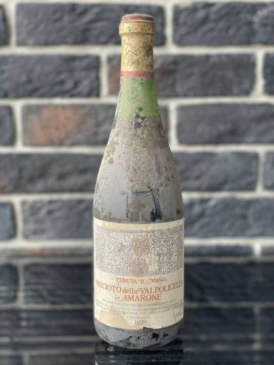 Вино Recioto della Valpolicella Amarone 1979 года урожая