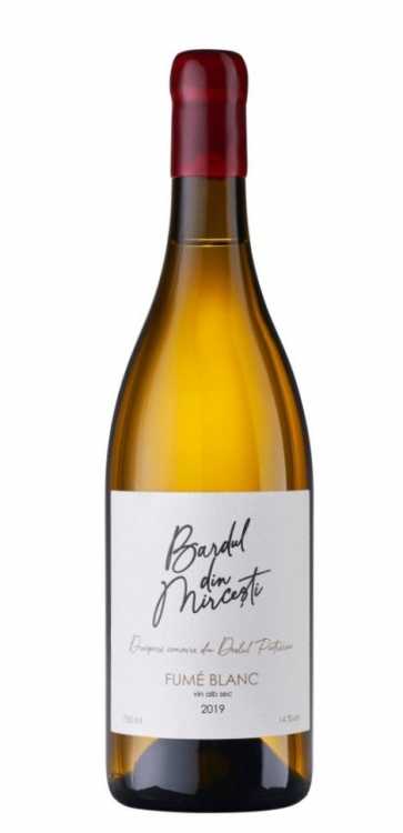 Вино «Fume Blanc» 2022 Bardul din Mircesti. 0,75