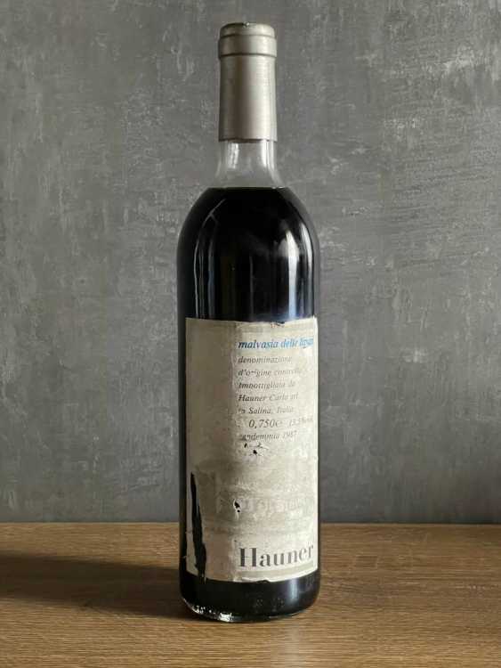 Вино Malvasia delle Lipari Hauner 1987 года