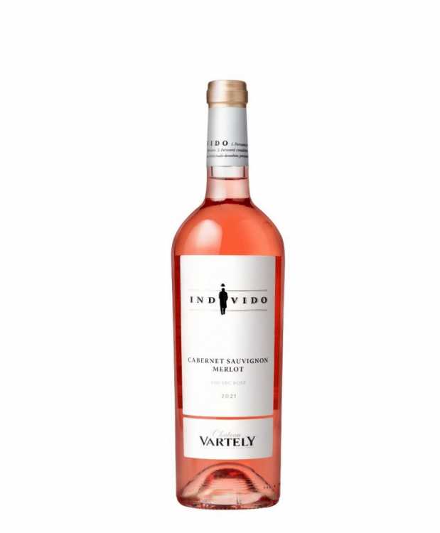Вино «Individo» 2021 Cabernet Sauvignon - Merlot розовое, Chateau Vartely. 0,75