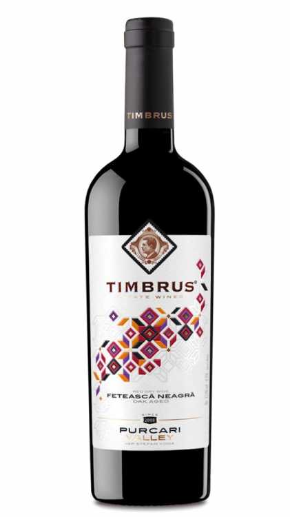 Вино «Feteasca Neagra» 2017 Timbrus. 0,75