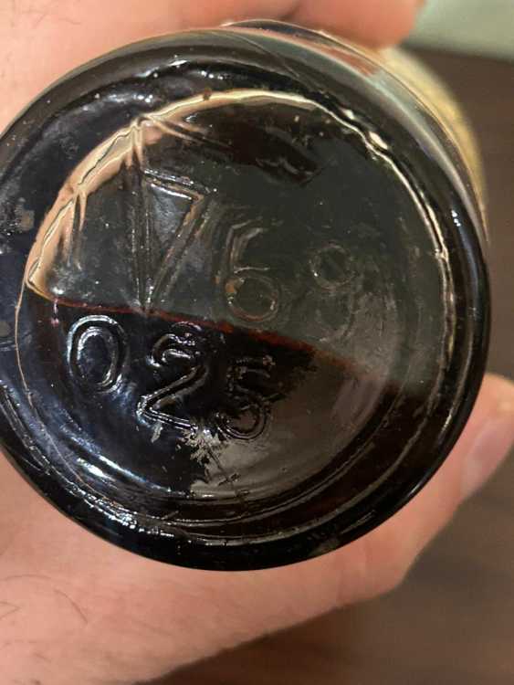 Армянский "Двин 10 лет" 70-е  года. 0,25 л. СССР. 